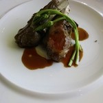 レストラン オルフェ - 子羊背肉のローストタイム風味