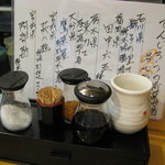 でんじろう - 食卓上の脇役達