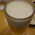 でんじろう - 生ビール