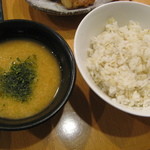 でんじろう - とろろ麦ごはん