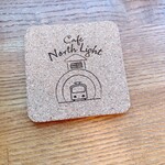 カフェ ノースライト - 冷水グラス用のコースター