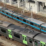 カフェ ノースライト - 京浜東北線と山手線　2線揃い踏み