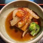 活魚料理やま幸 - 豚バラ角煮の酢豚