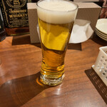 麻布十番 薬膳カレー 新海 - ランチビール