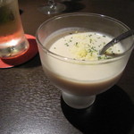 鉄板焼きgrow - きのこのビシソワーズ
      
      
      