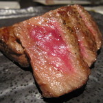 鉄板焼きgrow - 赤城牛　サーロインステーキ
      
      