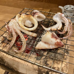料理えびす - ヒイカの炭焼き