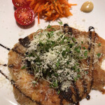 ワインとお料理 ことり - 下町風ポークカツレツ バルサミコソース