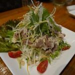 居酒屋ひろみち - 黒豚の冷しゃぶサラダ:550円
