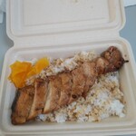 からあげ専門店 ういち - とりかば丼弁当ご飯大盛り