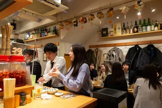 もつやき優貴 - カップルさんや、女性のお客様も沢山ご来店いただいております。