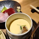 Yoniki - 和定食 1,800円(税込)、茶碗蒸し
