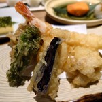 よにき - 和定食 1,800円(税込)、天ぷら盛り合わせ