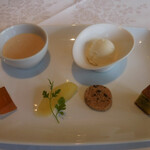 四川豆花飯荘 - パティシエ特製デザートプレート