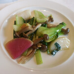 四川豆花飯荘 - 季節の中国野菜の炒め