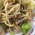 城野飯店 - 麺は焦げ目が多くカリカリ香ばしく 堪らん
