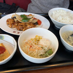 大阪王将 - ◆酢豚定食◆