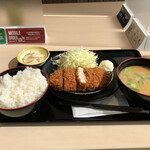 Matsunoya - 豚カツ定食