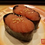 回転寿し トリトン - 北海道タラコ。。