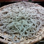 新橋ときそば - ざる（細打ち）１枚目。