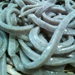 新橋ときそば - 太打ちアップ。