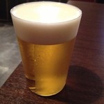 肉山 - プレミアム・モルツ　グラスは薄張りでした。６００円