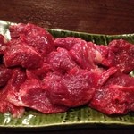 肉山 - 肉①　馬ヒレの刺身