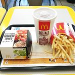 マクドナルド - あったぁ～(^o^)クォーターパウンダーハバネロトマト。LLセット。