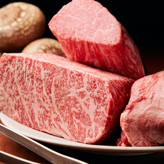 Soft that melts in your mouth! Meat that pays particular attention to quality and cutting method