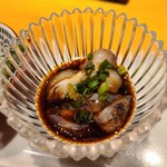 鳥と - ナマコ酢