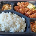 Tenkou Gyouzabou - 唐揚げ弁当@550円