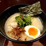 ra-memmasajiro- - 鶏白湯ラーメンのアップ
