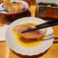 のどぐろ割烹 一心 別邸 - のどぐろ黄身醤油