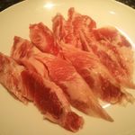 Amiyaki tei - イベリコ豚の中落ちカルビ