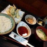 季節料理 長嶋 - 天ぷら定食