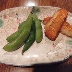 地鶏炭火焼天祥 - お通し