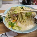 お食事処 秀閣 - 麺リフトしてみました