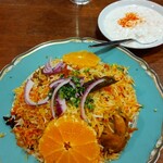 パンジャビ ダバ - チキンビリヤニ・ライタ付