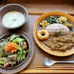 ジプシースマイル - 南インドチキンカレー　Ｂセット