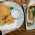 Ojiichan To Yobanaide - 白子の天ぷら＆焼き牡蠣