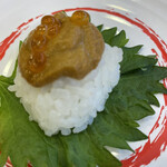 かっぱ寿司 - オマール海老味噌大葉包み