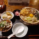 Shingen - 信玄鍋焼うどん定食930円