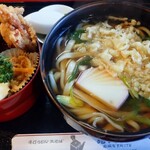 Chikyuu An - きたきた、たぬきうどんと定食