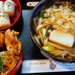 地久庵 - おお、花が咲いたようなお食事です(^○^)