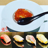 鮨 青海 北新地 - この中では"いくら小丼"が1番美味しかった♡
