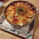 季節料理かたやま - かきの白味噌グラタン