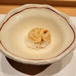 鮨 竜介 - トラフグ白子小丼