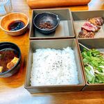 ビーフクラブ ノエル - きまぐれステーキ弁当