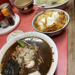 ちとせ - ラーメン&カツ丼！美味。