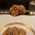 ステーキハウス新吾 - ガーリックライス